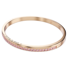 SWAROVSKI Connexus bangle (Round cut, `Love is around`, Pink, Rose gold-tone plated) - Vòng, lắc tay, đính mix pha lê hồng - JEWELRY BRACELET
