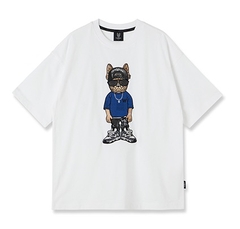 ÁO THUN LIFEWORK BULLDOG HIPHOP 2024 WHITE T-SHIRT