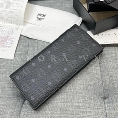 MCM Ví dài gập basic - BLACK / BROWN