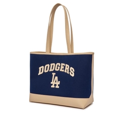 Túi MLB Varsity Basic Canvas Dodgers LA Tote Bag - Túi xách, đeo vai màu xanh đen