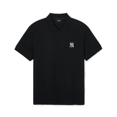 ÁO MLB BASIC WHITE BLACK SHIRT POLO
