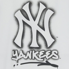 MLB Basic Street Logo Overfit Short Sleeve T-Shirt Boston Red Sox Grey - Áo thun cổ tròn tay lỡ màu xám