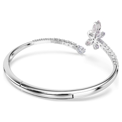 CHÍNH HÃNG - SWAROVSKI x Ariana bangle (Capsule, Dragonfly, Multicolored, Rhodium plated) - Vòng, lắc tay, pha lê cánh chuồn chuồn - JEWELRY BRACELET