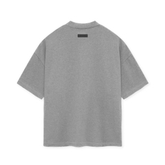 ÁO ESSENTIALS FEAR OF GOD HEAVY CREWNECK TEE DARK HEATHER OATMEAL