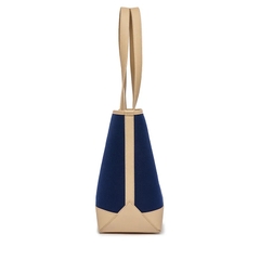 Túi MLB Varsity Basic Canvas Dodgers LA Tote Bag - Túi xách, đeo vai màu xanh đen