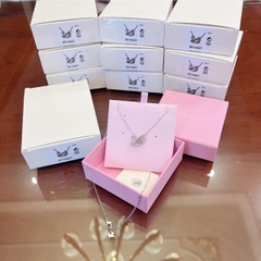 SWAROVSKI Dancing Swan necklace (Swan, White, Rhodium plated) - Dây cổ, dây chuyền SWAROVSKI - JEWELRY NECKLACE