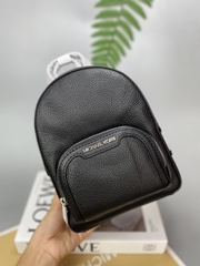 Túi Michael Kors MK Balo Jaycee Convertible Zip Pocket Backpack Black - Balo, túi cặp màu đen