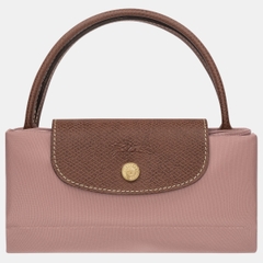 CHÍNH HÃNG - SMALL SIZE - TÚI LONGCHAMP LE PLIAGE ORIGINAL S HANDBAG - PINK TEA - Túi xách màu hồng trà, hồng nude sữa