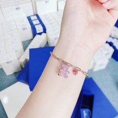 SWAROVSKI Teddy bracelet (Bear, Pink, Rose gold-tone plated) - Vòng/lắc tay SWAROVSKI - JEWELRY