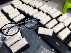 CHÍNH HÃNG - KÍNH MẮT RIETI ERICA - C1 BLACK / C4 LEOPARD - Gọng đen hoặc nâu beo đồi mồi, tròng kính trong suốt