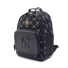 Balo MLB Mini Diamond Monogram Round New School Bag New York Yankees Backpack 7ABKMD34N