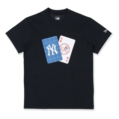 ÁO THUN NEW ERA PLAY CARD BLACK T-SHIRT