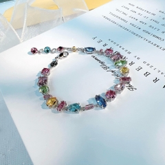 SWAROVSKI Gema bracelet (Mixed cuts, Multicolored, Rhodium plated) - Vòng/lắc tay SWAROVSKI - JEWELRY