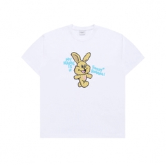 ÁO THUN ADLV MY NAME IS FUZZY RABBIT T-SHIRT WHITE - TRẮNG