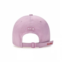 MLB Nano Logo Unstructured Ball Cap C Cleveland Guardians Pink - Mũ lưỡi trai, nón kết màu hồng chữ C