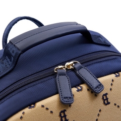 Balo MLB Mini Diamond Monogram New School Bag B Boston RedsoxBackpack 7ABKMD24N