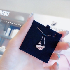 SWAROVSKI Dazzling Swan necklace (Swan, Pink, Rose gold-tone plated) - Dây cổ, dây chuyền SWAROVSKI - JEWELRY NECKLACE