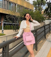 TÚI ĐEO CHÉO BUBBLE GUM HỒNG NHẠT TELFAR