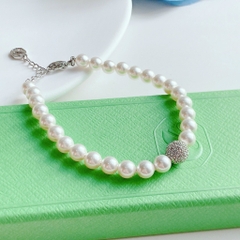 SWAROVSKI Remix Collection strand (White, Rhodium plated) - Vòng/lắc tay ngọc trai pha lê - SWAROVSKI - JEWELRY