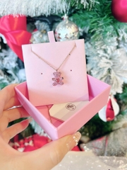 SWAROVSKI Teddy pendant (Bear, Pink, Rose gold-tone plated) - Dây cổ, dây chuyền SWAROVSKI - JEWELRY NECKLACE