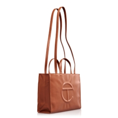 TÚI TELFAR TAN BAG - MEDIUM M SIZE (38x28x13cm) - TÚI ĐEO CHÉO TELFAR MÀU NÂU