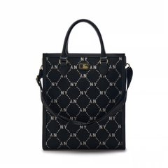 Túi MLB Diamond Monogram Tote crossbody Bag Newyork NY Black - Túi xách, đeo chéo màu đen