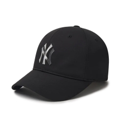 Mũ MLB Luxleisure New York Yankees Ball Cap Logo Ánh Kim Màu Đen