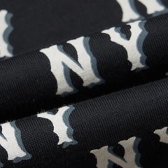 ÁO MLB MONOGRAM NEWYORK NY BLACK T-SHIRT