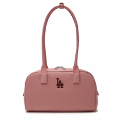 Túi MLB Varsity Cursive Denim Shoulder Bag LA Dodgers Pink - Túi xách, đeo vai màu hồng