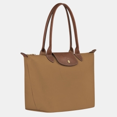 MEDIUM SIZE - TÚI LONGCHAMP LE PLIAGE GREEN M TOTE BAG - FAWN - Túi xách màu nâu vàng