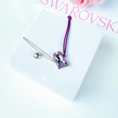 SWAROVSKI Chinese Zodiac Ox bracelet (Ox, Purple, Rose gold-tone plated) - Vòng/lắc tay SWAROVSKI - JEWELRY