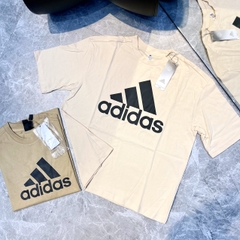 ÁO ADIDAS ESSENTIALS BIGLOGO BEIGE T-SHIRT TEE - Màu be nhạt