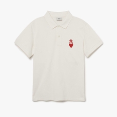 ÁO MLB HEART NEW YORK YANKEES WHITE POLO SHIRT