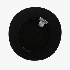 [SALE] Mũ MLB Bucket Logomania LA Dodgers Black - Mũ vành tròn màu đen