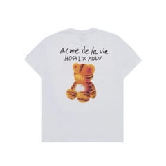 ÁO ADLV x HOSHI TIGER FIGURE WHITE T-SHIRT - ÁO THUN CỔ TRÒN TAY LỠ MÀU TRẮNG