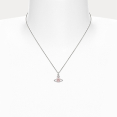 CHÍNH HÃNG - VIVIENNE WESTWOOD Reina Pendant Necklace - Dây cổ/chuyền, đá pha lê màu hồng nhạt - Jewelry