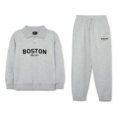 BỘ QUẦN ÁO MLB POLO SWEATSHIRT SET