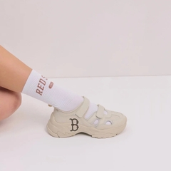 Giày MLB Big Ball Chunky Mask B Boston Beige