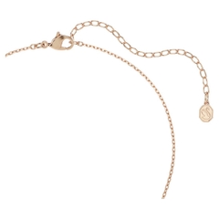 SWAROVSKI Swan pendant (Mixed cuts, White, 18K rose gold finish) - Dây cổ/chuyền, pha lê trắng, thiên nga - JEWELRY NECKLACE