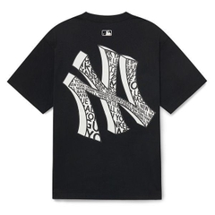 Áo Phông MLB Illusion Clipping NY New York Tshirt 3ATSU2033-50BKS