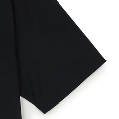 MLB New Year Snake Cartoon Graphic Overfit Short Sleeve T-Shirt New York Yankees Black - Áo thun cổ tròn tay lỡ màu đen