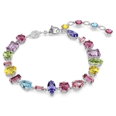 SWAROVSKI Gema bracelet (Mixed cuts, Multicolored, Rhodium plated) - Vòng/lắc tay SWAROVSKI - JEWELRY