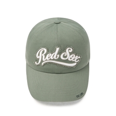 MLB Varsity Vintage Cultive Damage Unstructured Ball Cap B Boston Red Sox KHAKI - Mũ lưỡi trai, nón kết màu xanh