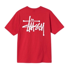 ÁO THUN STUSSY BASIC RED T-SHIRT ĐỎ