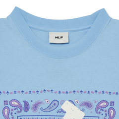 Áo thun MLB Paisley Big Logo LA Dodgers 3ATSI0133-07SBL (mặt sau trơn)