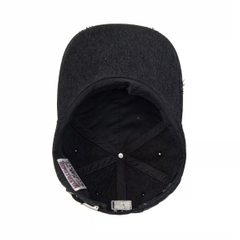 MLB Denim Coopers Unstructured Ball Cap New York Yankees NY BLACK - Mũ lưỡi trai, nón kết màu đen