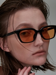 KÍNH MẮT BLUE ELEPHANT CAPELLA BLACK-ORANGETINT - Mắt kính gọng đen, tròng cam