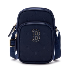 Túi MLB PU Diamond Monogram Boston Red Sox Cross Bag 7ACRMDD4N-43NYD Màu Xanh Navy