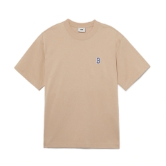 Áo MLB Basic Small Logo B Beige