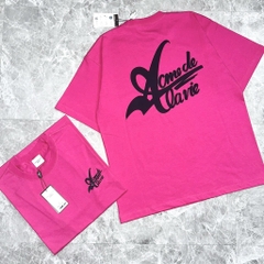 ÁO ADLV BIG LOGO 2 PRINTING SHORT SLEEVE T-SHIRT PINK